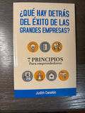 Libro: ¿Qué hay detrás del éxito de las grandes empresas? 7 principios para emprendedores.